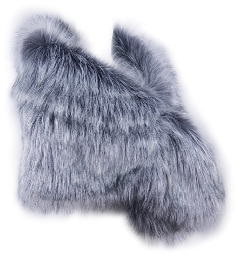 Warm Faux Fur Wedding Shawl Perfect For Wedding Party Show3