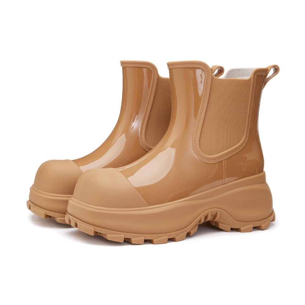 Womens Waterproof Rain Boots for Outdoor Garden Walking