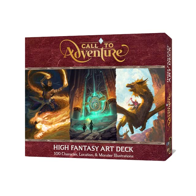 Brotherwise Games Call to Adventure High Fantasy Art Deck