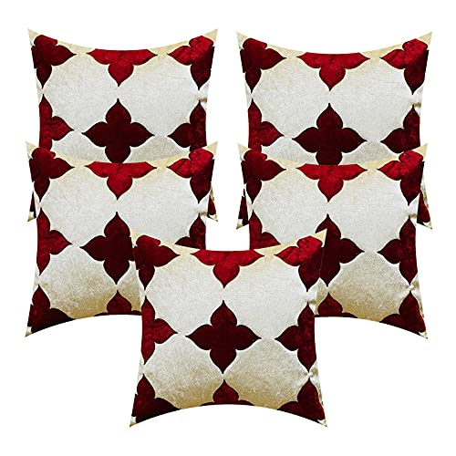 Buy DESI KAPDA Stunning Star Shape Designer Throw Pillow/Cushion Cover