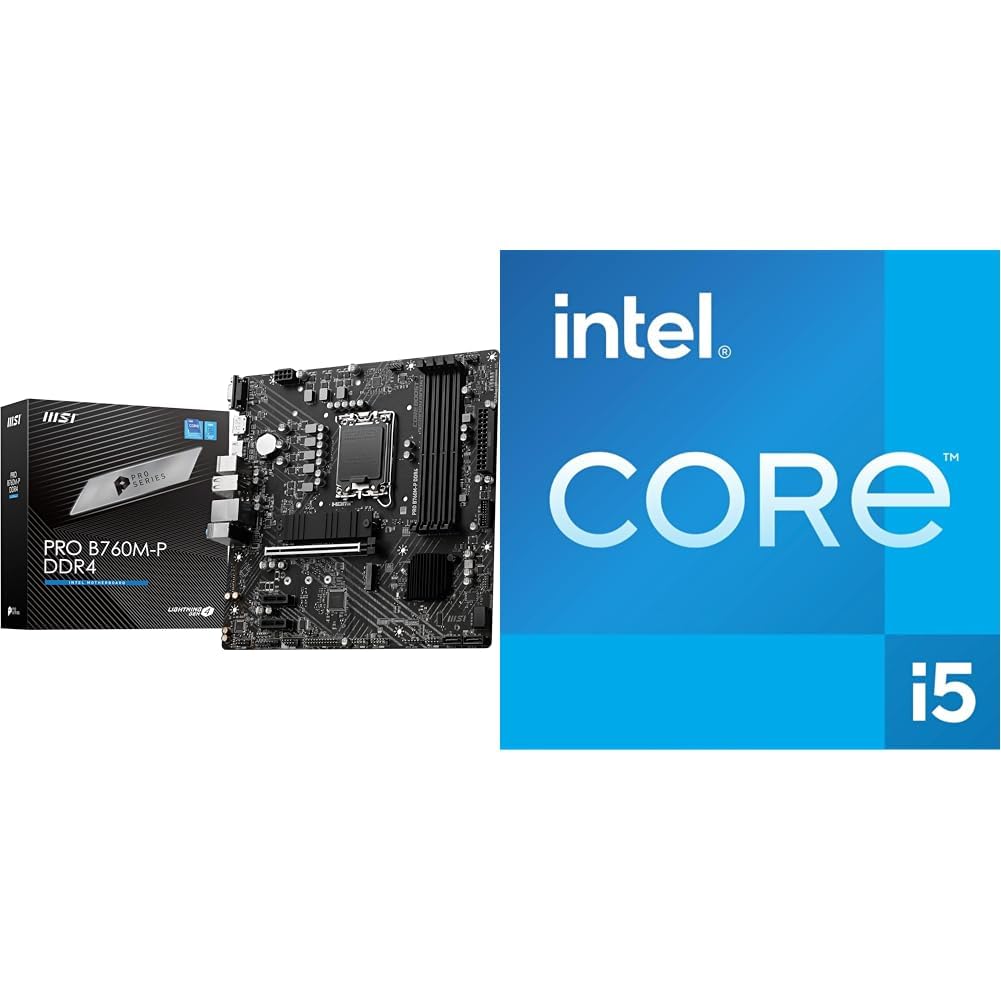 MSI PRO B760M-P DDR4 Motherboard + Intel® Core™ i5-14600K Desktop