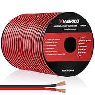 【High Quality】VIABRICO electrical wire is made of 16 AWG 100FT with red and black 2 conductors and high quality PVC jacket, good conductivity, high mechanical strengthfeatures, flame retardant, anti-aging, acid and alkali resistance and dampproof. 【C...