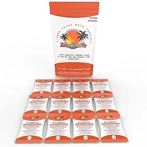 ISLAND HERBZ (12) Pack Of 100% Organic 62% 4 Gram 2 Way Humidity Controllers Are Essential For Preserving Your Herbs Profile And Freshness