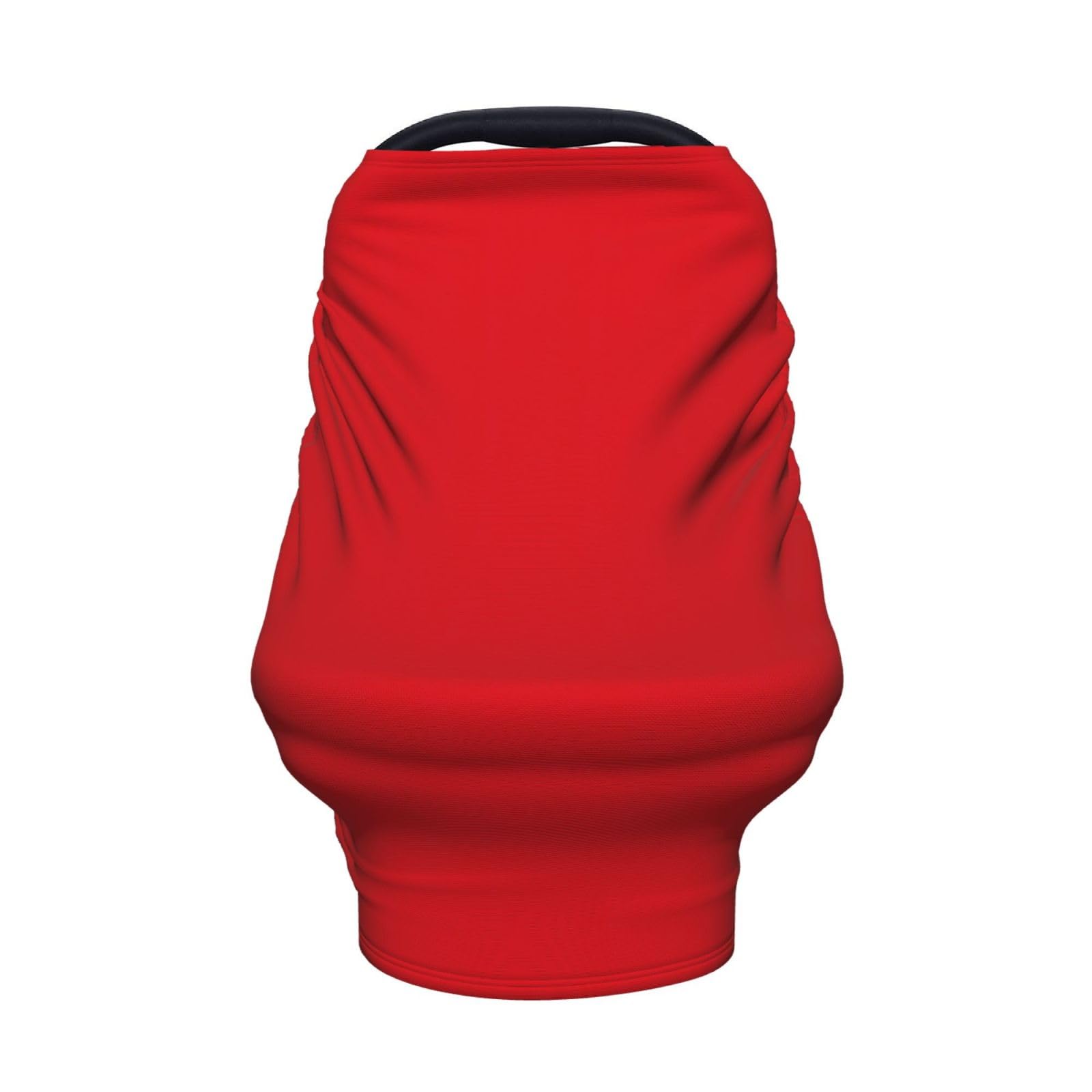 XZDHYZ Solid color red Versatile full-print Stroller Chair Cover/Nursing Cover, specially designed for your baby, Black