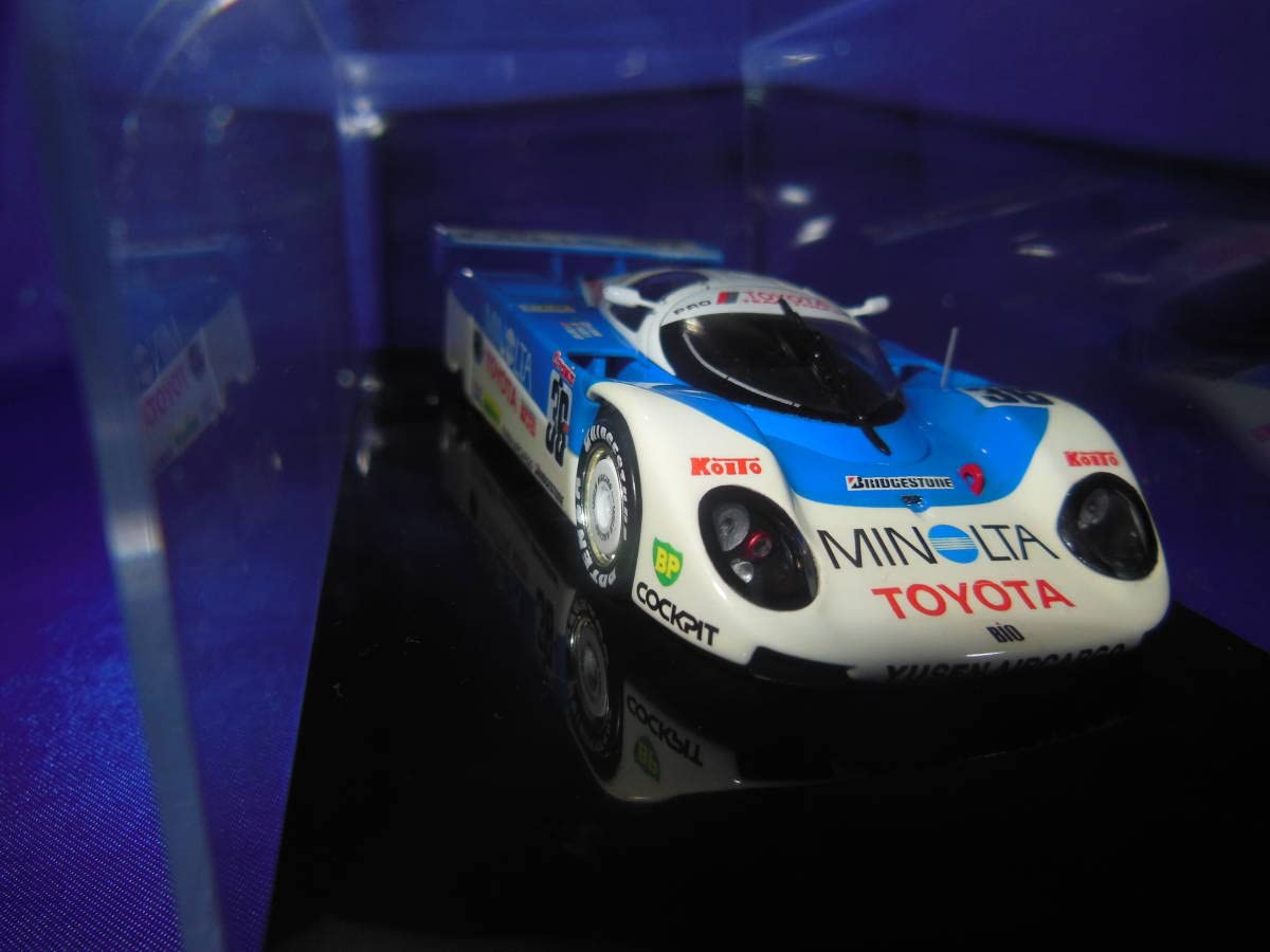 Amazon | 1/43 入手困難 Q-MODEL トヨタ 89C-V 1989年 NO.36 コニカ