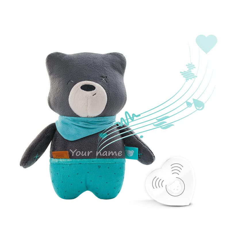 Baby Einschlafhilfe Mit Fernbedienung - Schlafkissen Mit 3 Klopfmodi | Gegen Schreckreflex