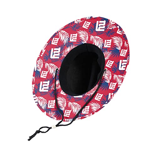 Image of FOCO Men's NCAA College Team Logo Floral Straw Sun Hat