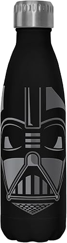 Star Wars Vader BF - Botella de agua de acero inoxidable de 17 onzas, 17 onzas, multicolor