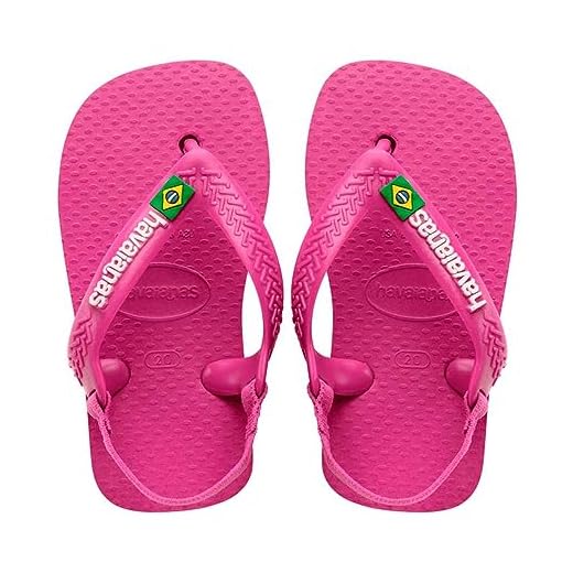 ChineloBaby Brazil LogoHavaianasCriança-UnissexRosa Gum/Rosa Gum17/18