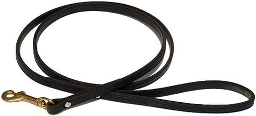 Miniatura 3 de Signature k-9 Correa de cuero estándar, 6 pies x 12 pulgadas, borgoña