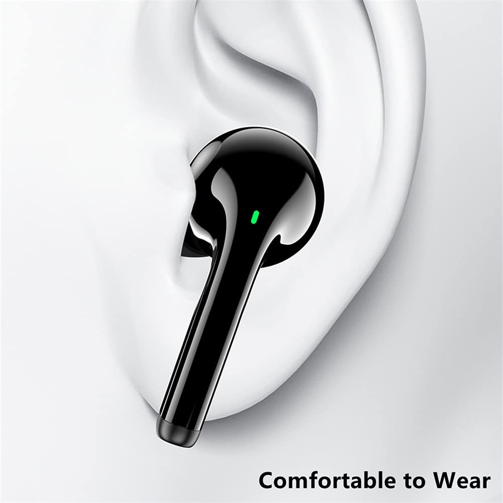 True Auricolari Wireless, Cuffie Bluetooth Audio Stereo HiFi, 5.1 Auricolare Bluetooth Cuffie Stereo in-Orecchio Mic Integrata Mic, per Gym Workout in Esecuzione