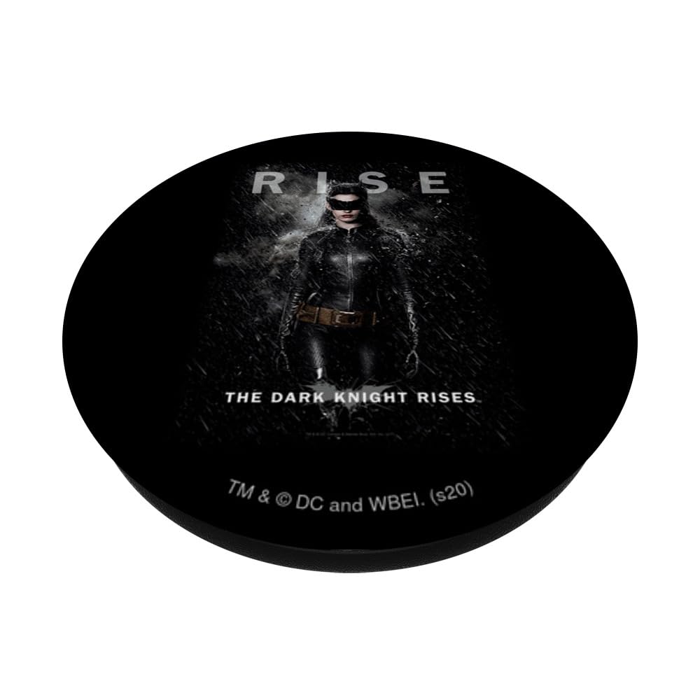 The Dark Knight Rises Catwoman Rise PopSockets Swappable PopGrip, Black - Image 2