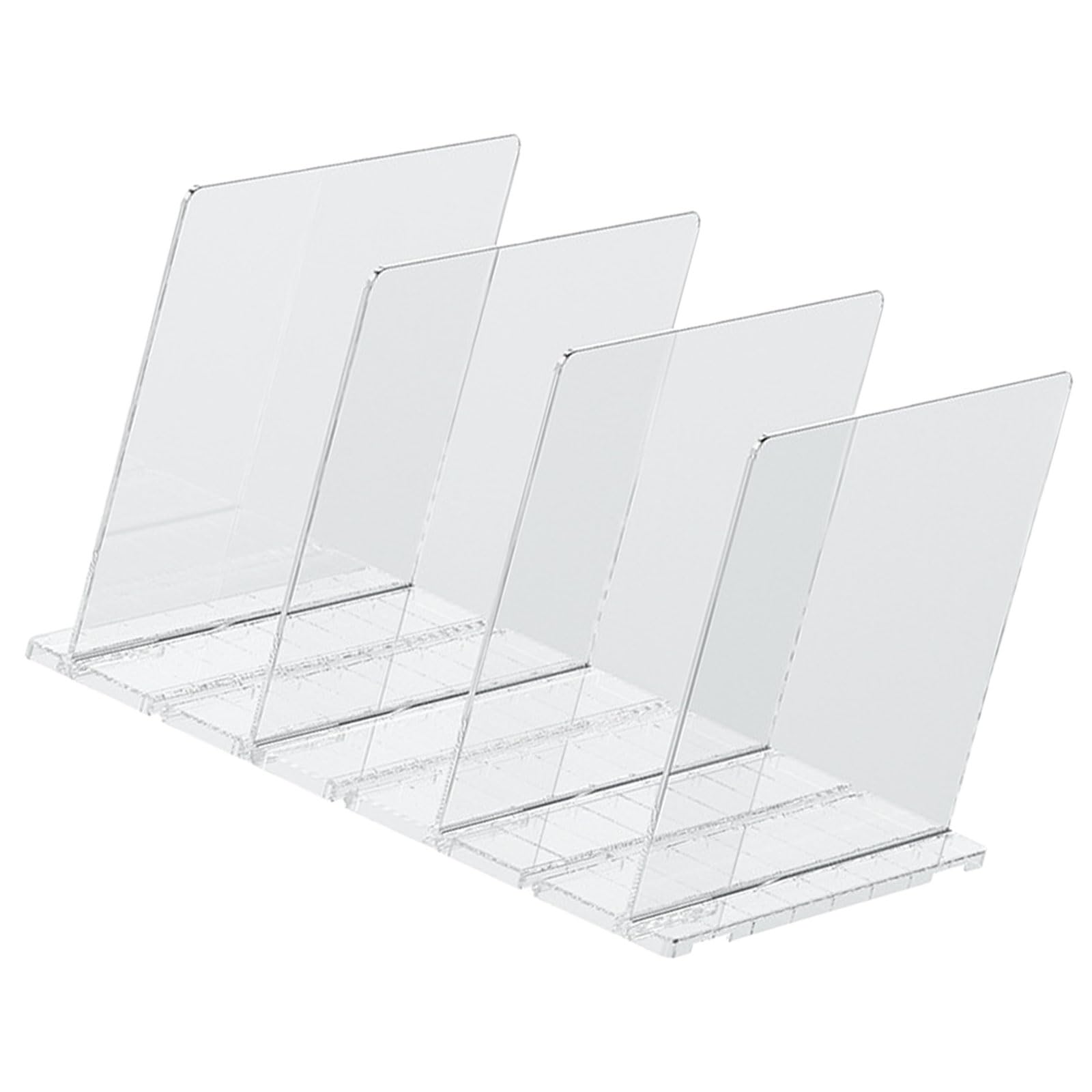 Yhplxyuus Multipurpose Sturdy Shelf Organizers Accessory Portable for Bedroom Clutter Control Elegant Designs Divider Easy to Use Shelf Divider