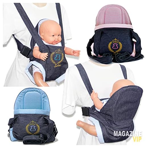 Canguru Ergonômico Carregador De Bebê Passeio Conforto Mamãe Bordado Jeans Suporta Até 15 kg (Rosa Xadrez)