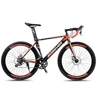 ブラック ロードバイク アルミフレーム Amazon | 27 段変速 エアロロードバイク アルミロードバイク