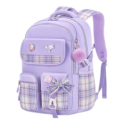 Image of Girls Backpack Kids Backpack for Girls School Kawaii Bookbag Book Bag for Elementary Primary School
