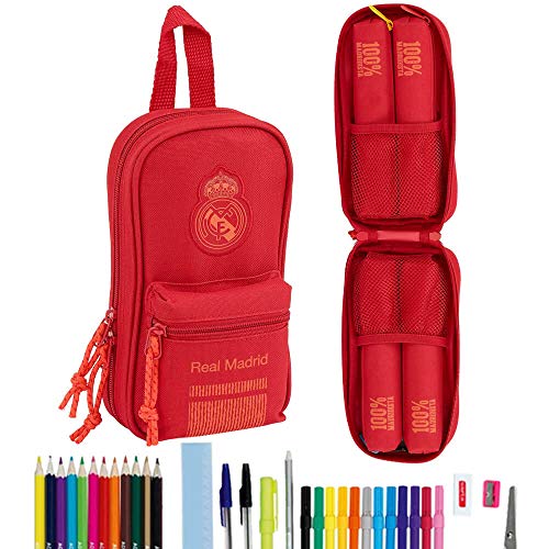 Real Madrid CF- Plumier, Color Rojo (SAFTA 411957747) Cover