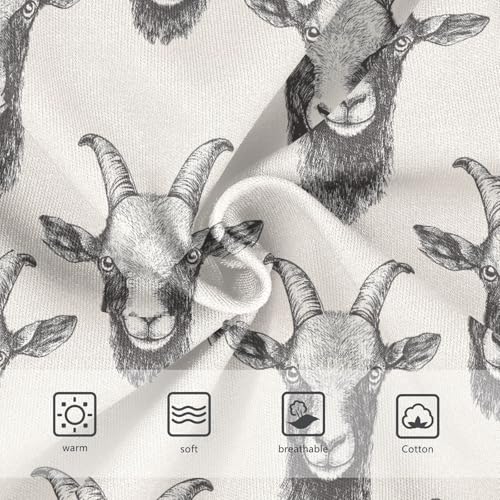 Girls Underwear Soft Cotton Goat Kids Panties in Sizes 2/3t, 4t, 5t, 6 and 83