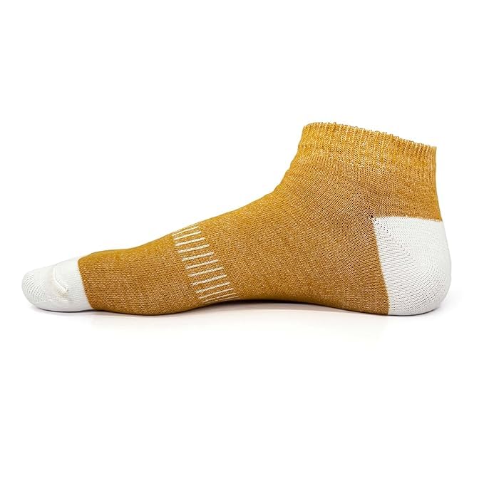 Image of PRASTHAN Sports Unisex Nylon Cotton Ankle Length Socks Made With Breathable Anti Odour & Moisture Absorbent Combed Cotton with a Extra Durable.