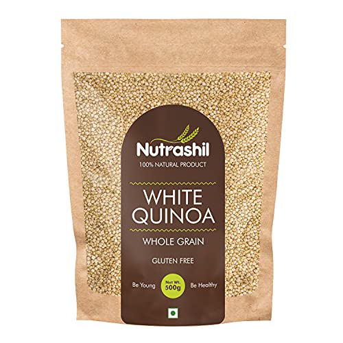 Nutrashil Whole White Quinoa Grain, 500g