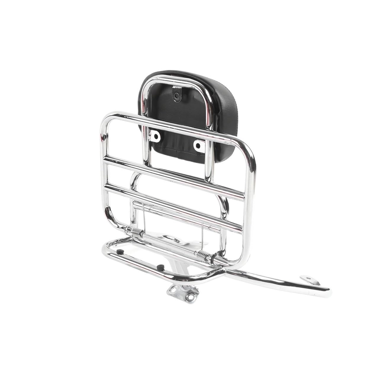 Portaequipajes Trasero Moto Portaequipajes Trasero con Cojín De Respaldo Apto para Sprint Primavera 150 Suministros Motocicleta Piezas Accesorios Soporte