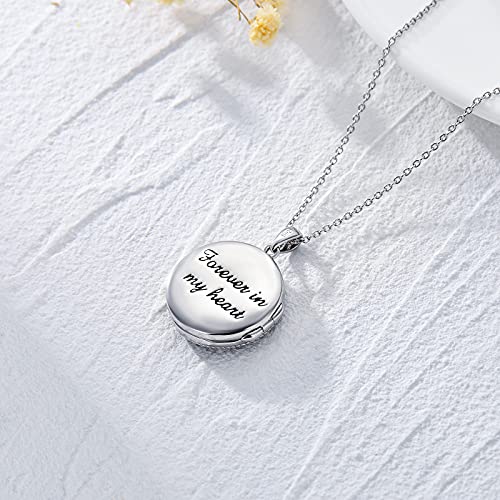 Dorunmo Nightmare Before Christmas Locket Tree Of Life Love Locket Pendant Necklace 925 Sterling Sliver Romantic Jewelry Gift For For Girlfriends Wife #TOP7