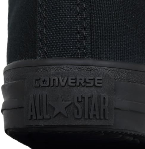 Converse Baby Chuck Taylor All Star Canvas High Top Sneaker, Black Monochrome, 3 M US Infant | Image 5