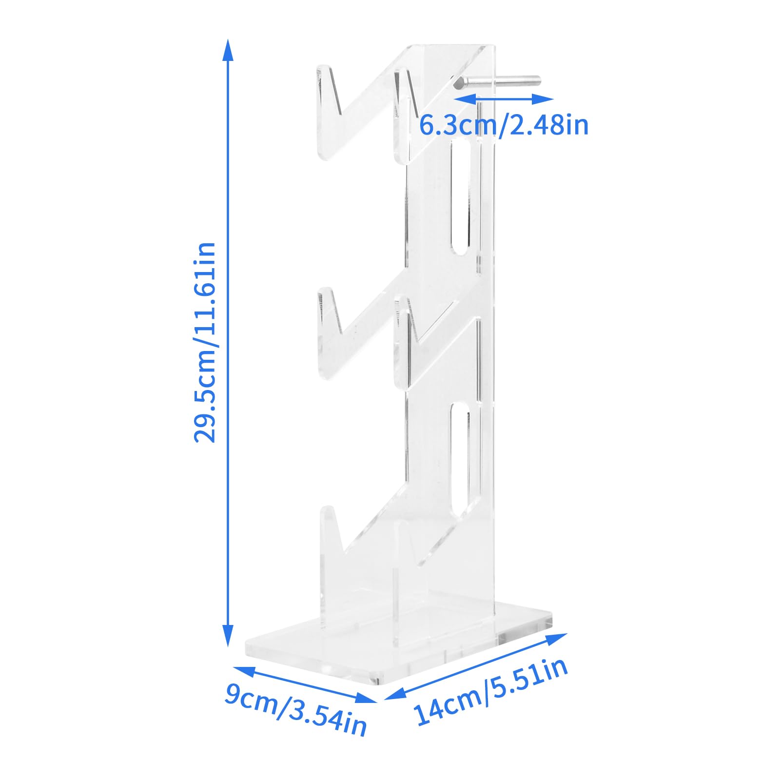 Catime Gaming Controller und Headset Ständer - 3 Ebenen Halterung für Gamepad und Kopfhörer - Display Stand aus Acryl