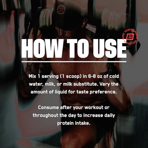 BARE PERFORMANCE NUTRITION, BPN Whey Protein + Casein Protein Powder Blend, Fudge Chocolate, 25g Protein per Serving Supports Lean Muscle Recovery, 27 Servings, Third Party Tested - Image 5