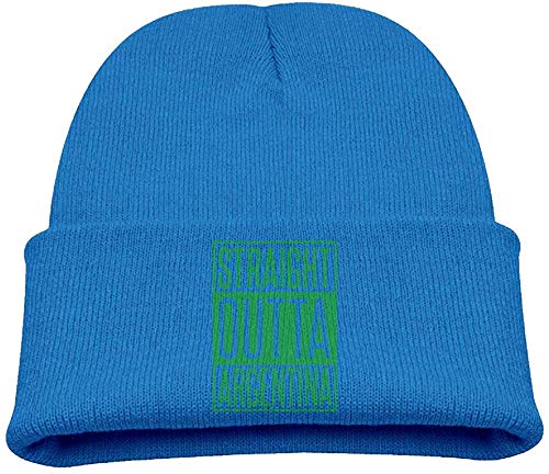 Preisvergleich Produktbild Hxincyu Children's Baggy Knitted Cap Straight Outta Argentina Skull Cap