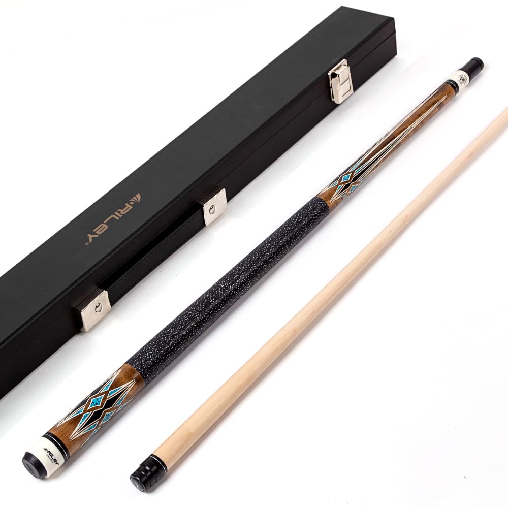 RileyCenturion American Pool Cue and Hard Case
