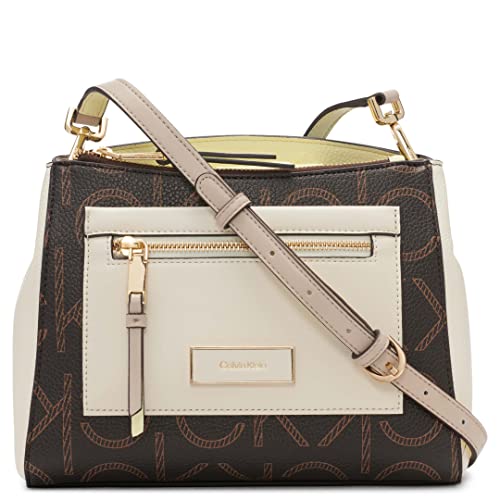 Image of Calvin Klein Women's Hadley Triple Compartment Crossbody