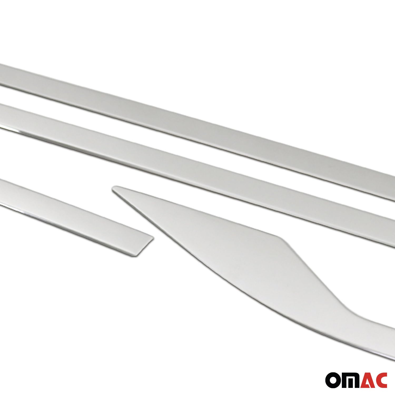 Baguette de Porte latérale, Baguettes de Porte, Baguette de Protection de Porte, Compatible avec Toyota C-HR 2016-2024, Chrome, 4X