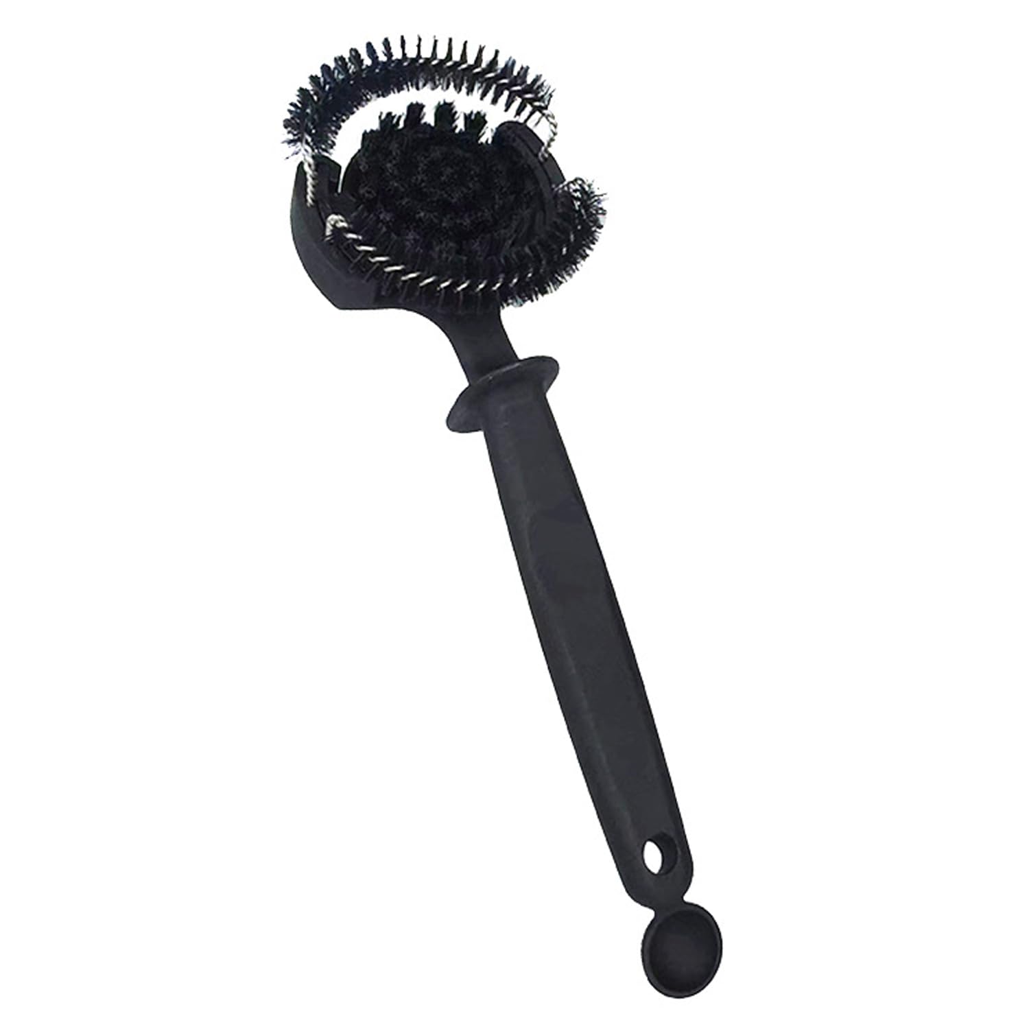 URBEST 58mm Coffee Machine Cleaning Brush,Group Head Cleaning Brush,Detachable 360 Nylon Cleaning Bristle Tools for Coffee Machine Portafilter Shower Screen