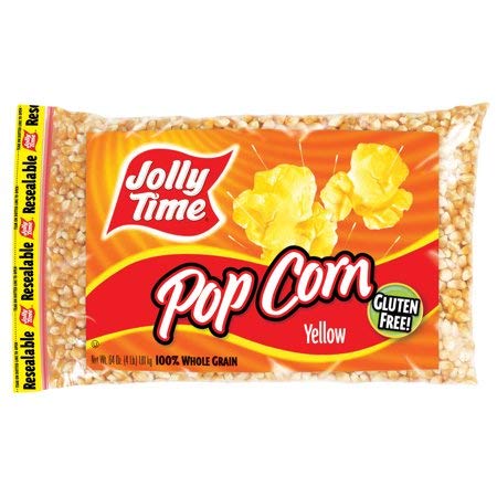 Jolly Time, Yellow Popcorn (Pack of 4)