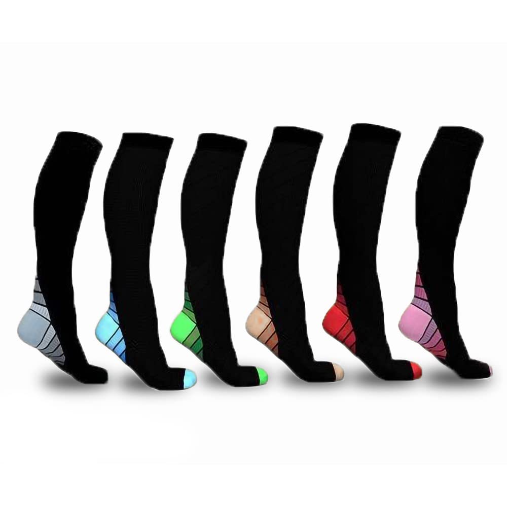 Compression Socks/Stockings (2 Pairs) For Men & Women Medicated Socks Sports Socks Speed Recovery Athletic Fit Socks