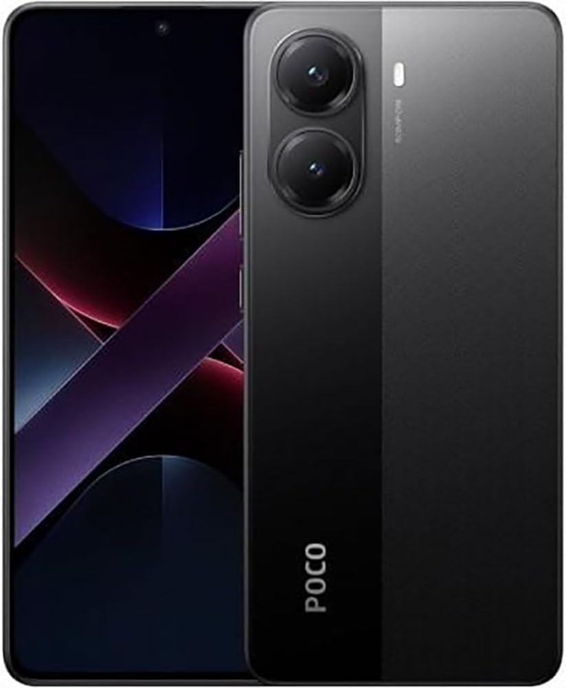 Smartphone Xiaomi Poco X7 Pro 5G NFC Black (Preto) 8GB RAM 256GB