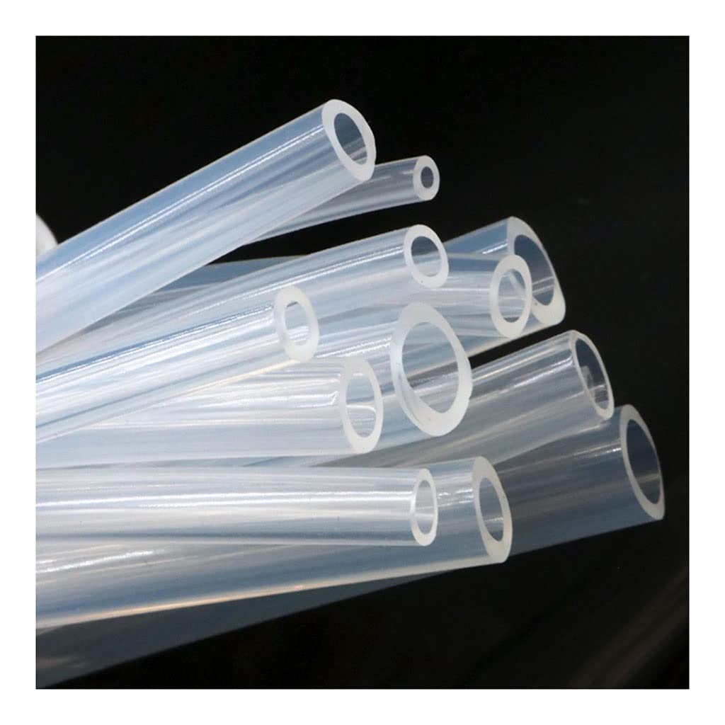 1 manguera de silicona grado alimenticio, tubo flexible transparente, diámetro 2, 4, 5, 6, 7, 8, 9, 10, 11, 12, 14 y 16 mm(Id 6mm X 9mm Od,10 meters)
