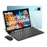 DOOGEE U13 Andriod 16 Tablet 13 Zoll FHD+ 90Hz, Tablet mit Tastatur 32GB+256GB/2TB, 11000mAh, Gemini...