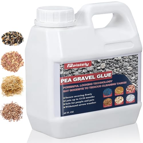 Mulch and Rock Glue for Landscaping, Fast Drying...