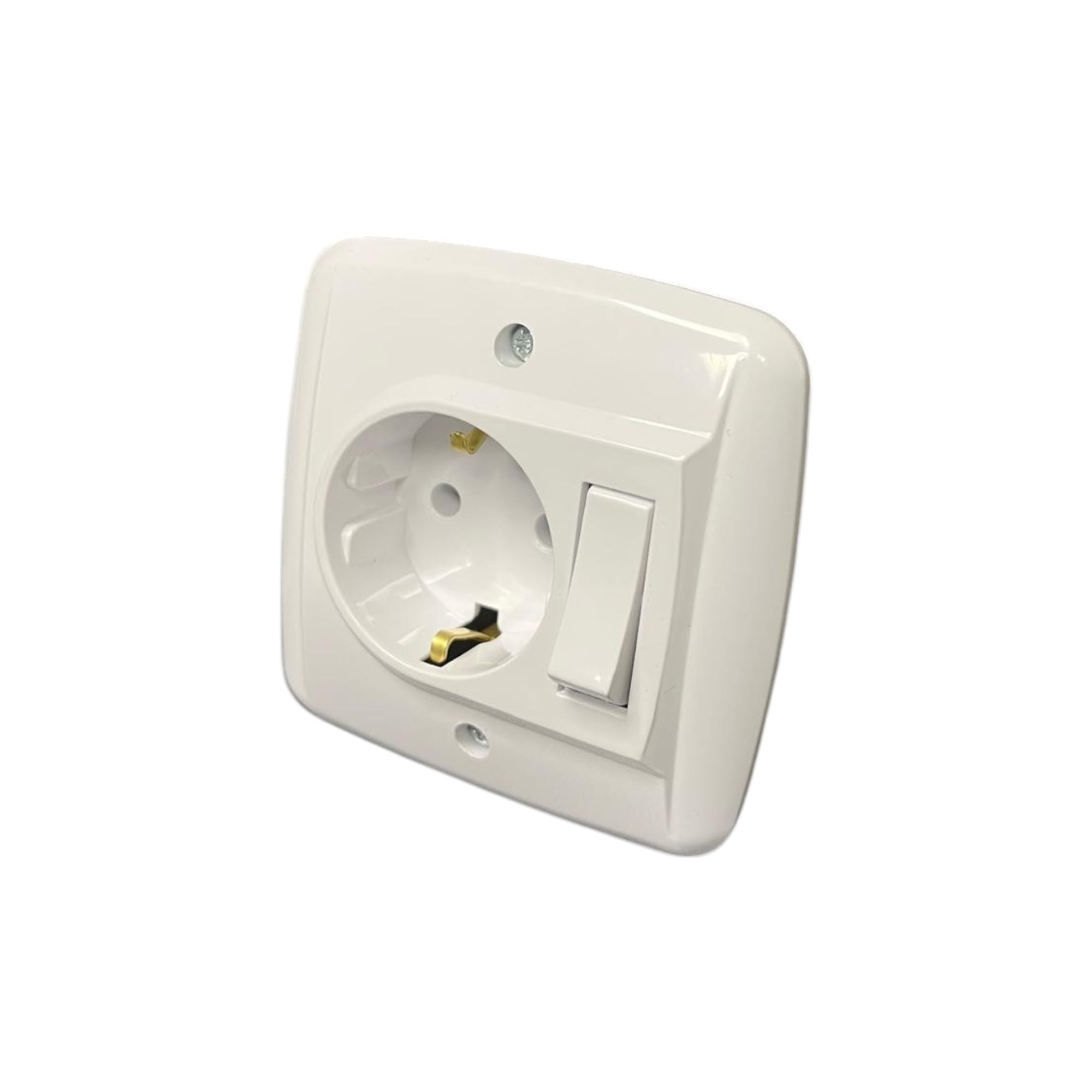 De-pa Banyo Dolabı Mobilya Anahtarlı Topraklı Prizi 81301