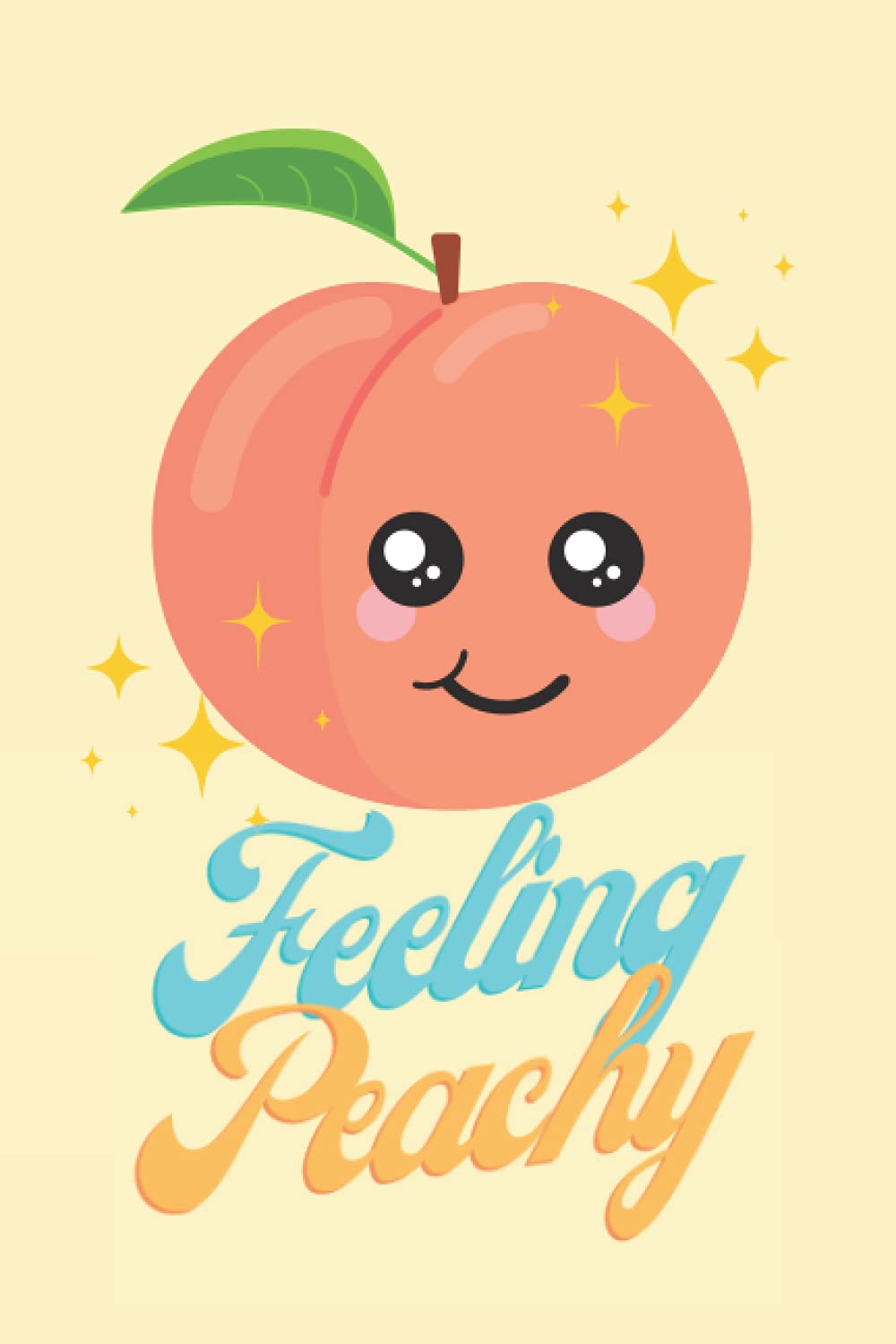 Just peachy - notebook / journal: 100 pages