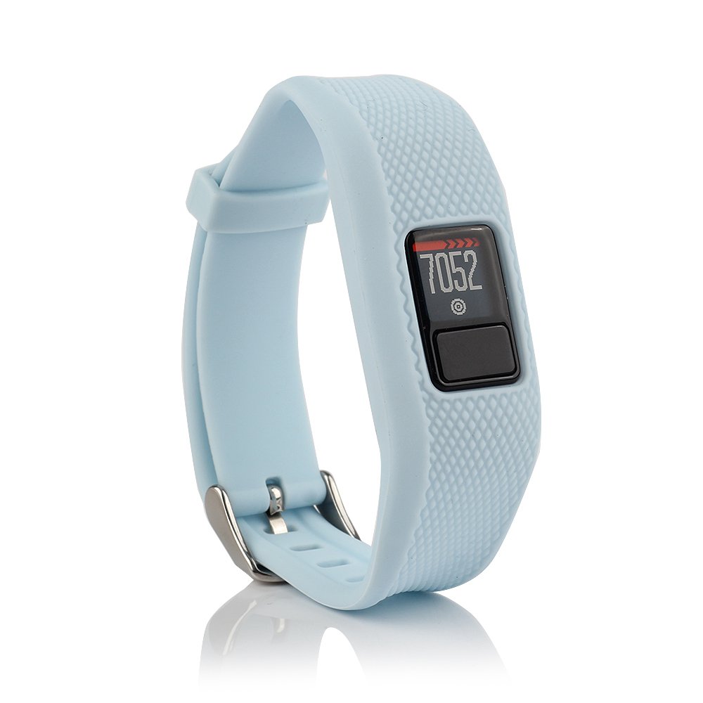 honecumiCompatible with Garmin Vivofit 3 Strap/Garmin Vivofit jr Watchband/Garmin Vivofit JR 2 Straps Replacement for Men Women,Vivofit 3 Soft Silicone Wristband Accessories for Kids Boys Girls