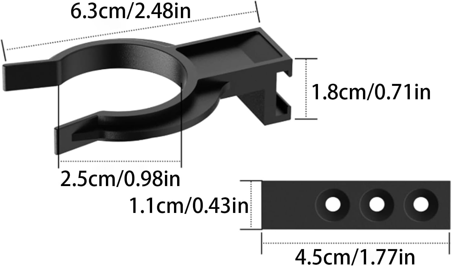 Pack of 10 Practical Kitchen Baseboards Clip Without Screws Adjustable Holders for 32 42mm Cabinet Legs Furniture Leveling Clip