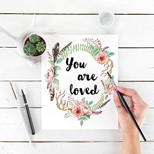 You Are Loved Art Print - Unframed - 8x10