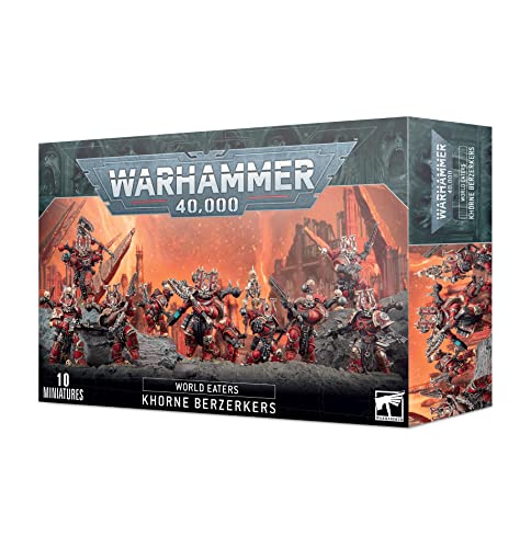 Games Workshop Warhammer 40k - Space Marine du Chaos World Eaters Berserkers de Khorne