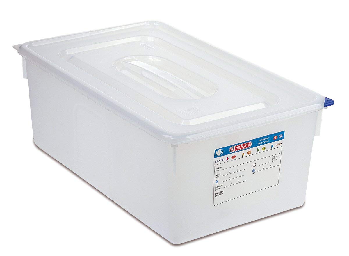 Araven Gastronorm 1/1 Gamelle professionnelle 28 L 530 x 325 x 200 mm
