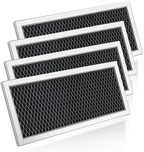 Ricambio Filtro Carbone 2 Pezzi Per GE Per Microonde JX81H WB02X10956 - Foto 4