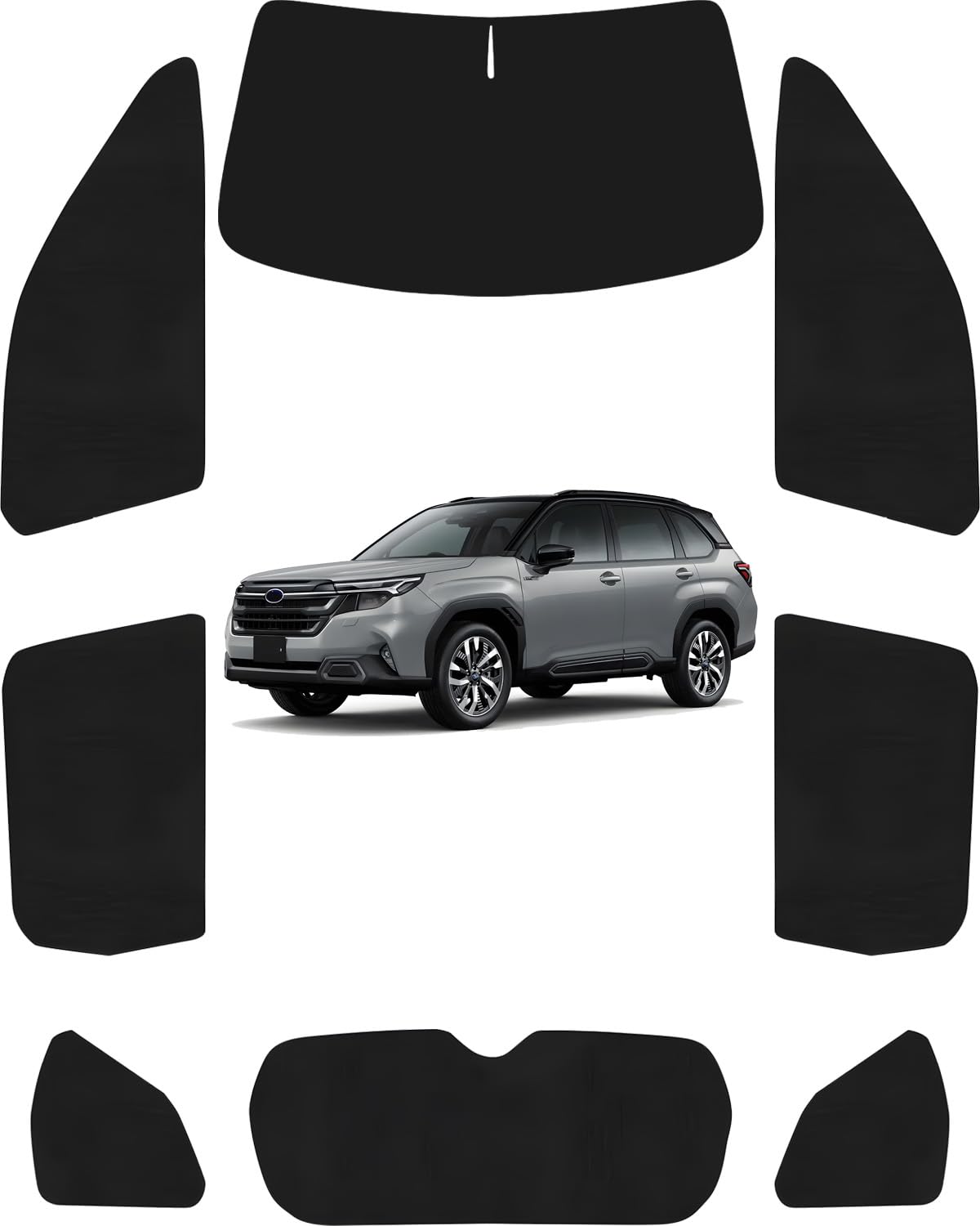 SUBARU 純正 ウィンドウシェード 新型フォレスターＳＬ専用 Amazon.co.jp: 新型 フォレスター サンシェード SL系 全面 フルセット