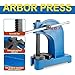 Vohala Manual Arbor Press 1 Ton,Cast Iron Desktop Arbor Press,Heavy Duty Metal Arbor Press Tool, with 5.5Inch Max. Working Height